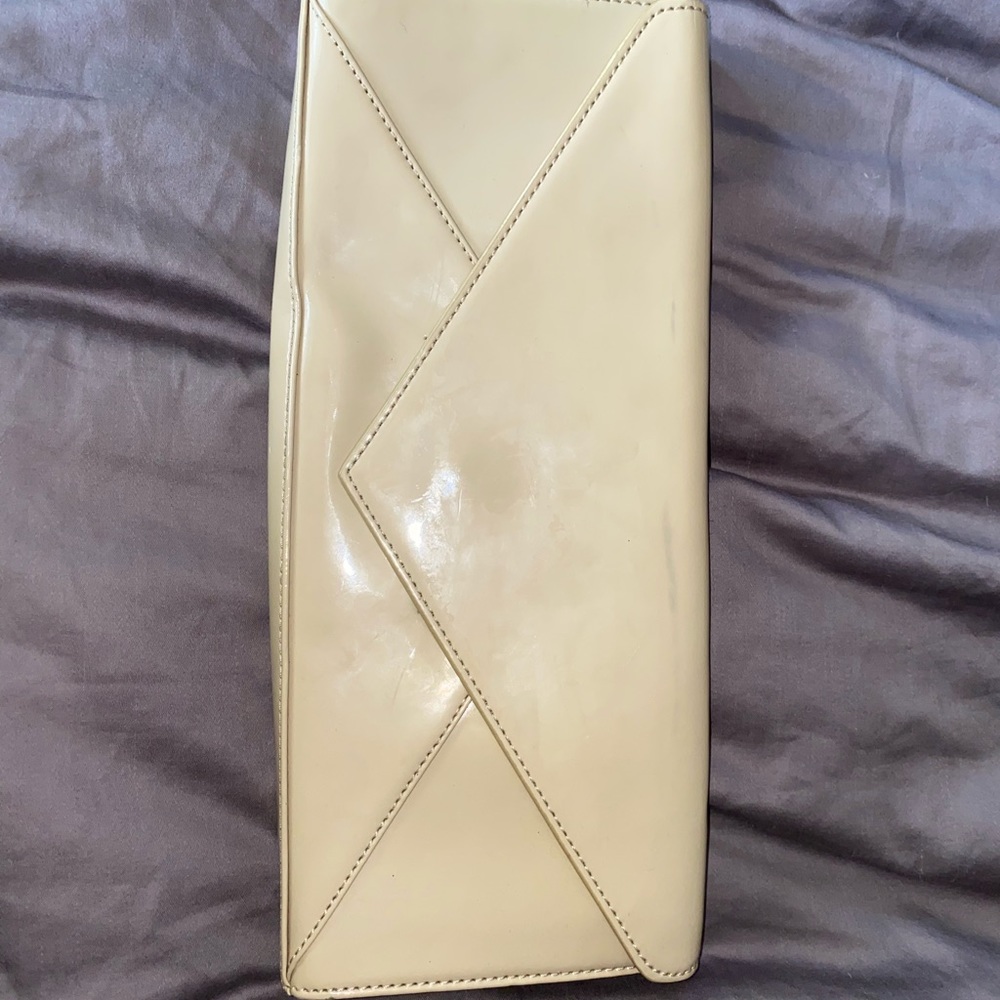 Alfani cream envelope clutch